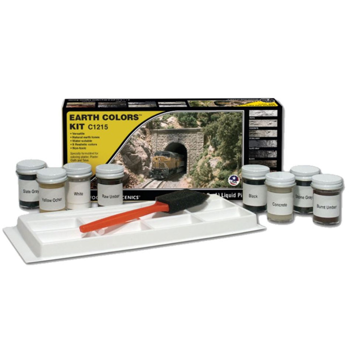 Woodland Scenics - Earth Colors - Terrain Paint Kit